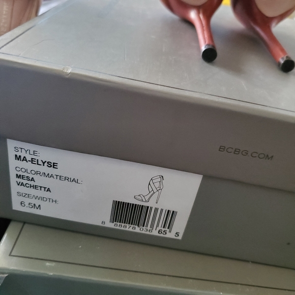 *Black Friday Sale*BCBG Ma-Elyse Mesa Vachetta Sheep Leather Sz 6.5 - Picture 4 of 5